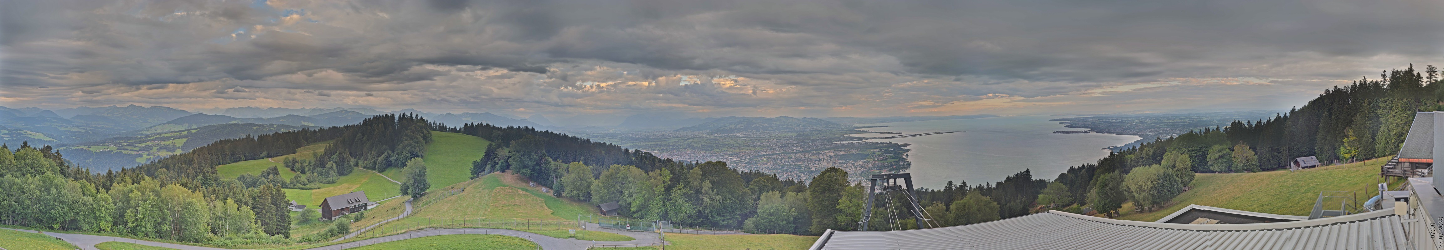 Archiv Foto Webcam Bregenz: Bergstation Pfänderbahn