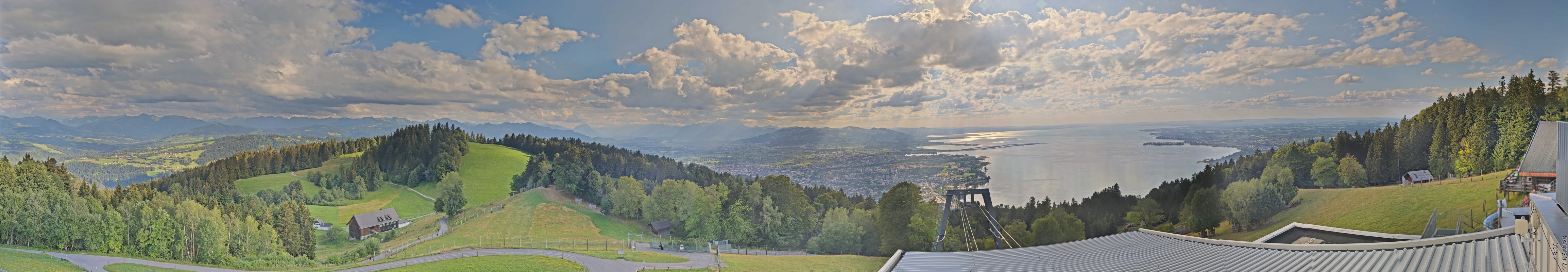 Archiv Foto Webcam Bregenz: Bergstation Pfänderbahn