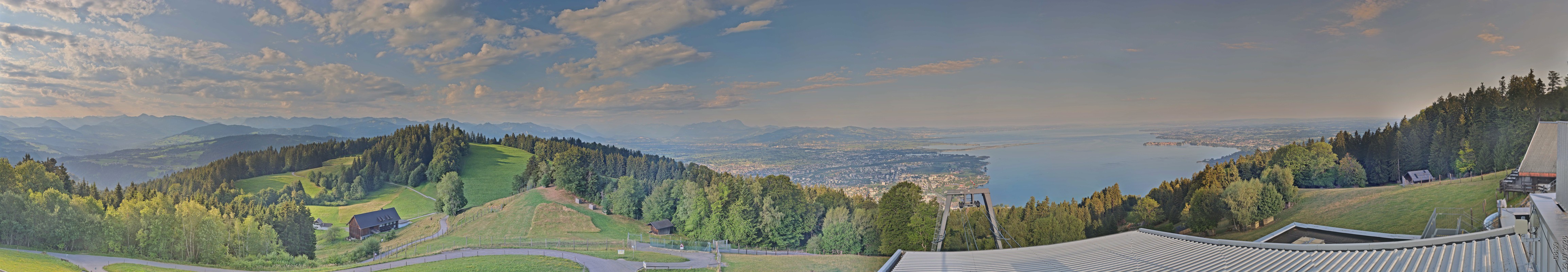 Archiv Foto Webcam Bregenz: Bergstation Pfänderbahn