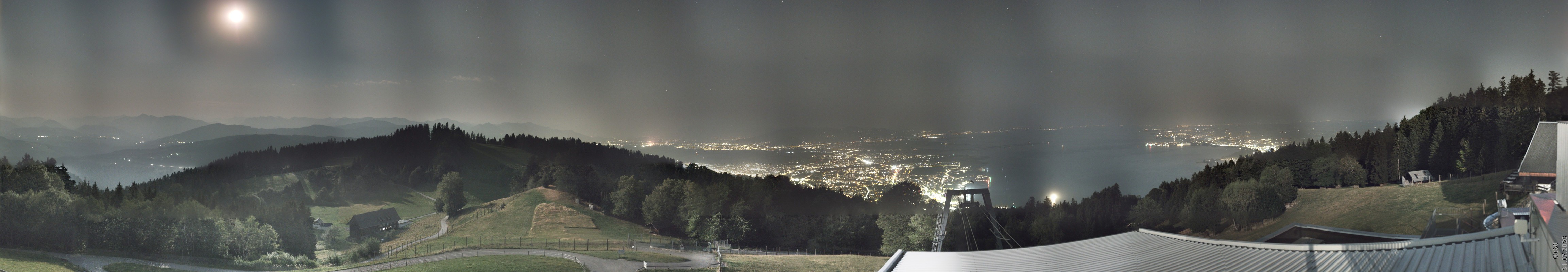 Archiv Foto Webcam Bregenz: Bergstation Pfänderbahn