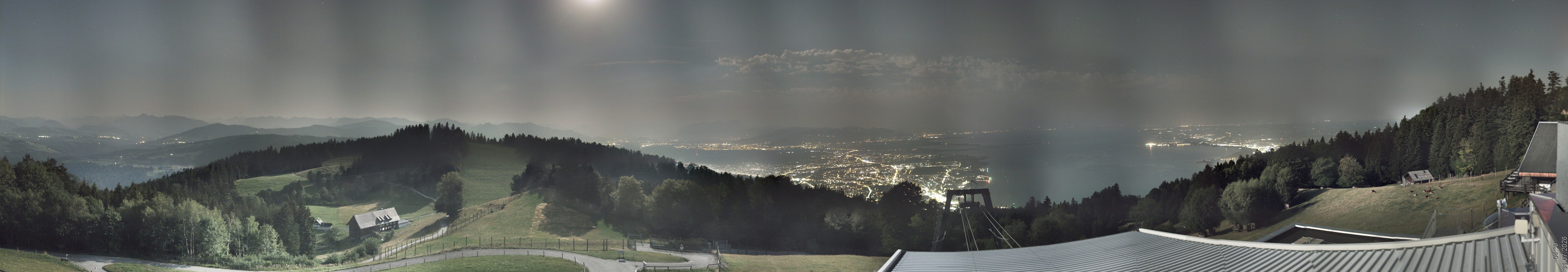 Archiv Foto Webcam Bregenz: Bergstation Pfänderbahn