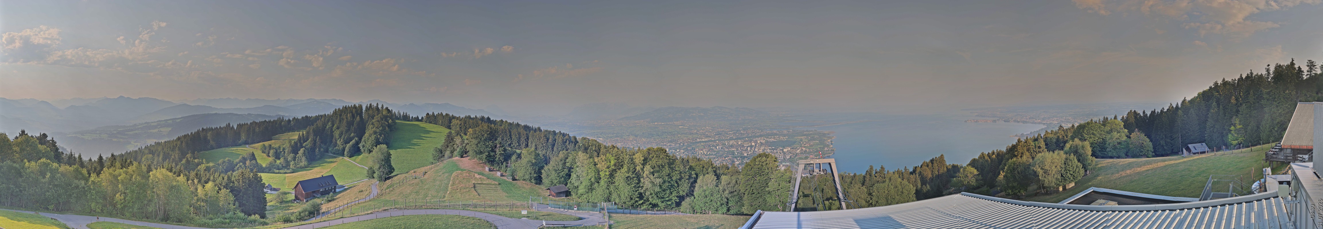Archiv Foto Webcam Bregenz: Bergstation Pfänderbahn