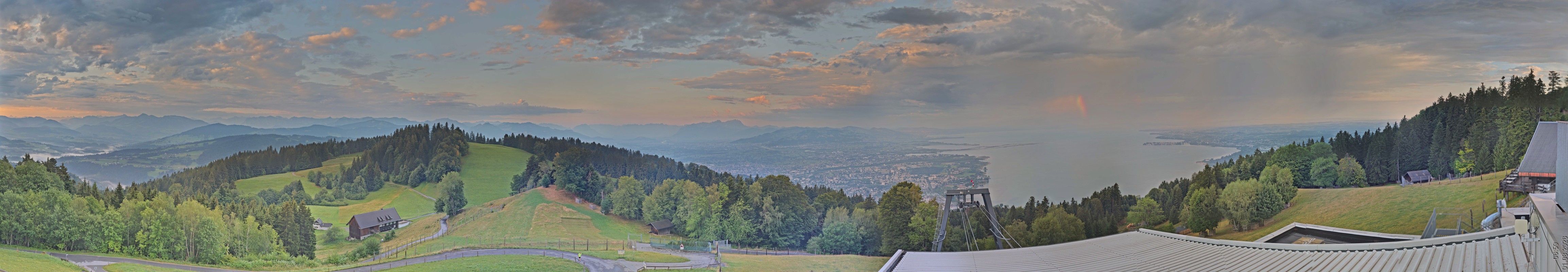 Archiv Foto Webcam Bregenz: Bergstation Pfänderbahn