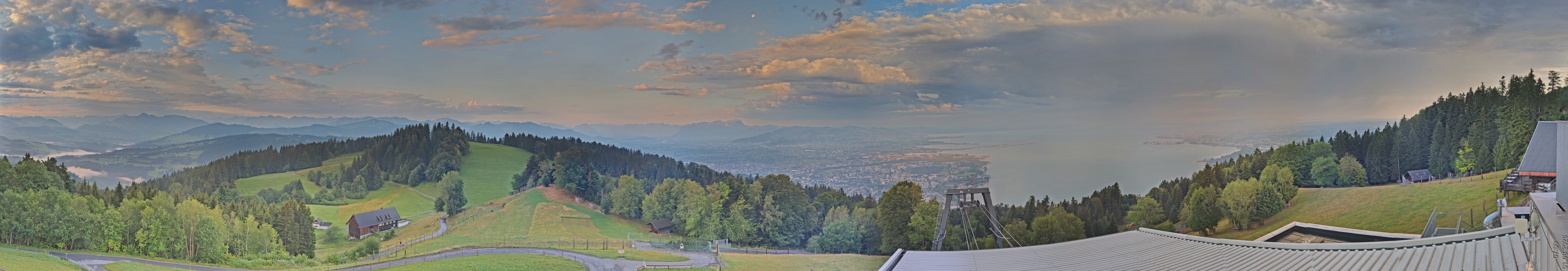 Archiv Foto Webcam Bregenz: Bergstation Pfänderbahn