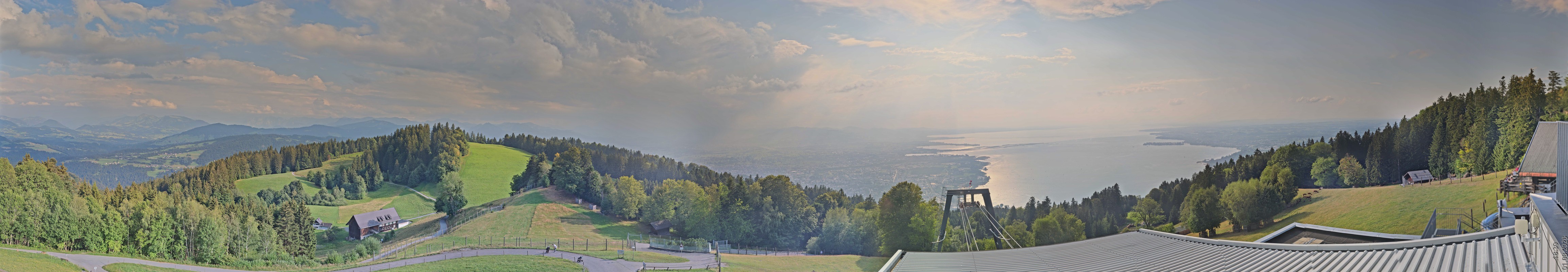 Archiv Foto Webcam Bregenz: Bergstation Pfänderbahn