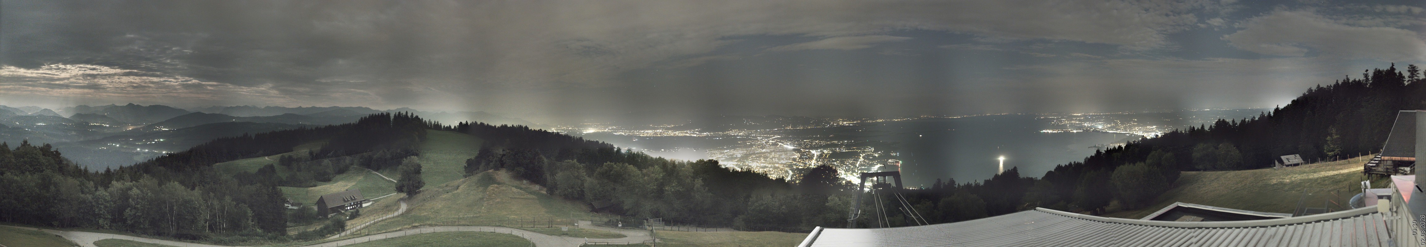 Archiv Foto Webcam Bregenz: Bergstation Pfänderbahn