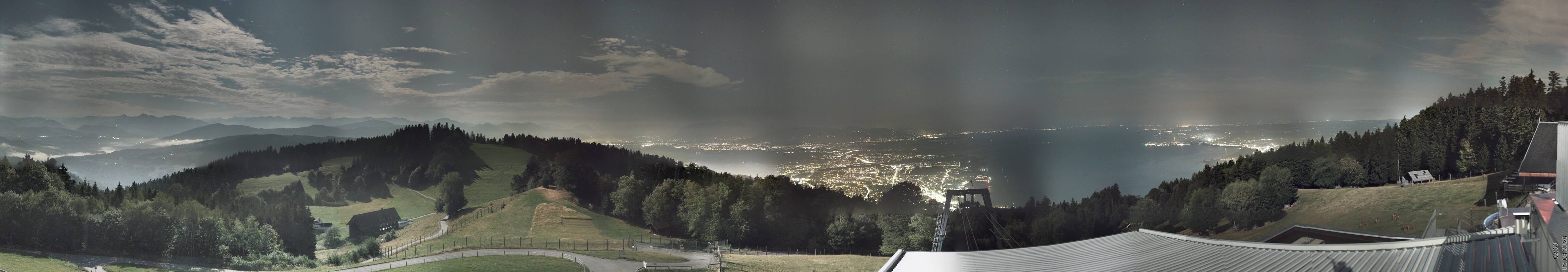 Archiv Foto Webcam Bregenz: Bergstation Pfänderbahn