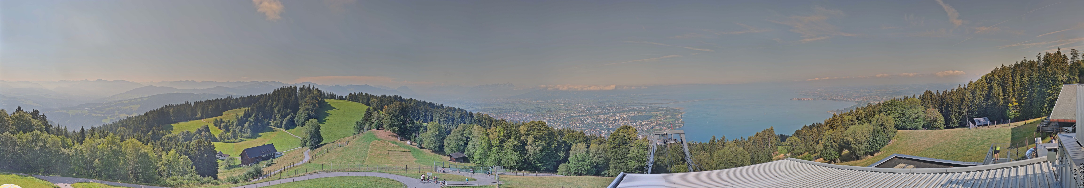 Archiv Foto Webcam Bregenz: Bergstation Pfänderbahn