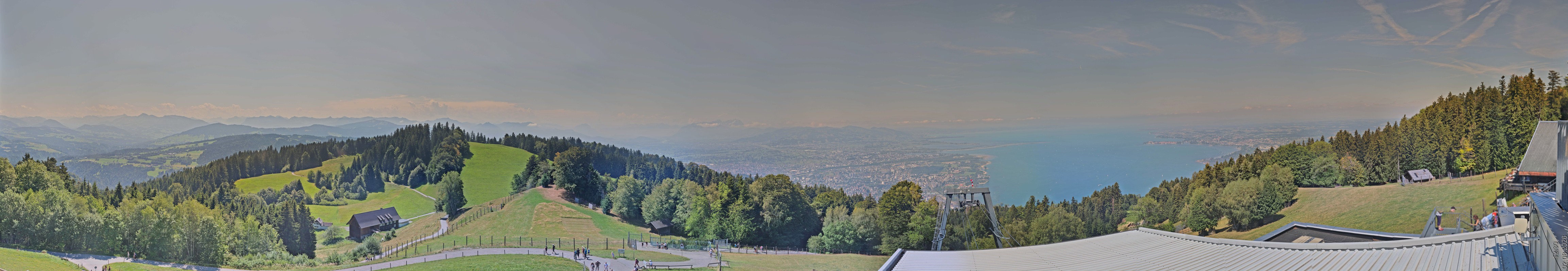 Archiv Foto Webcam Bregenz: Bergstation Pfänderbahn