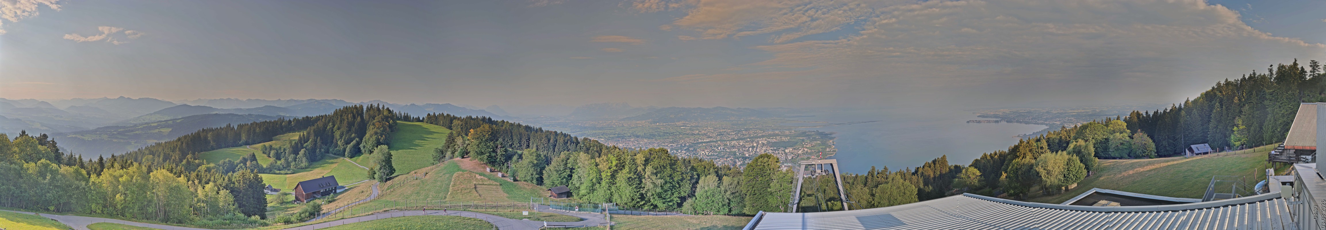 Archiv Foto Webcam Bregenz: Bergstation Pfänderbahn