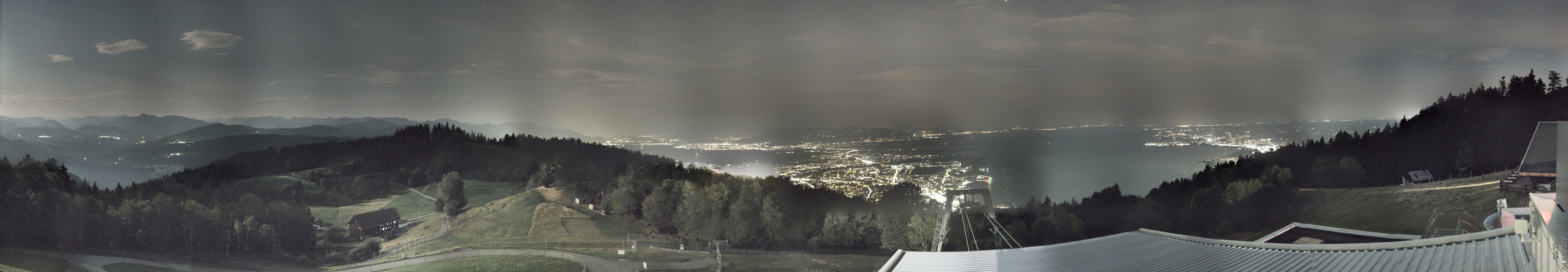 Archiv Foto Webcam Bregenz: Bergstation Pfänderbahn
