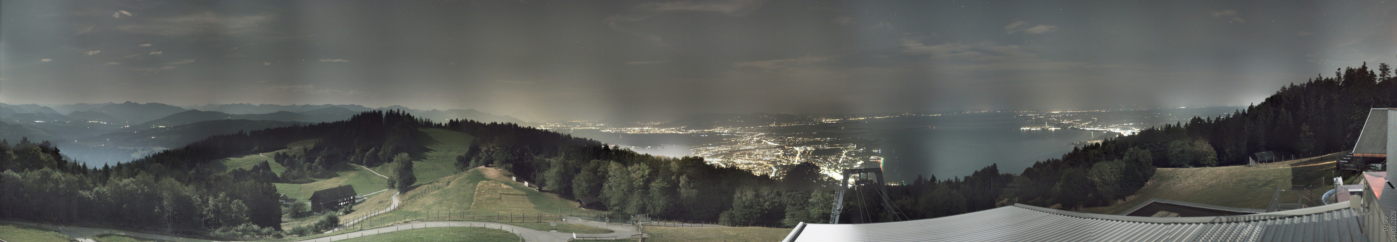 Archiv Foto Webcam Bregenz: Bergstation Pfänderbahn