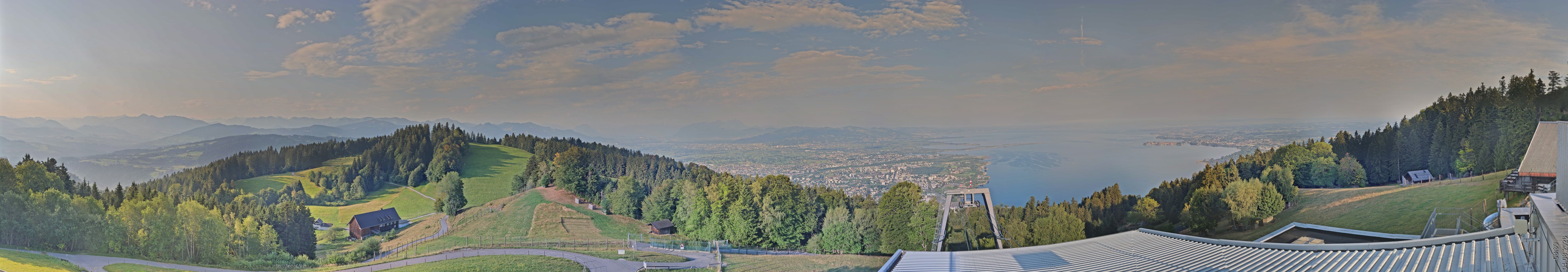 Archiv Foto Webcam Bregenz: Bergstation Pfänderbahn