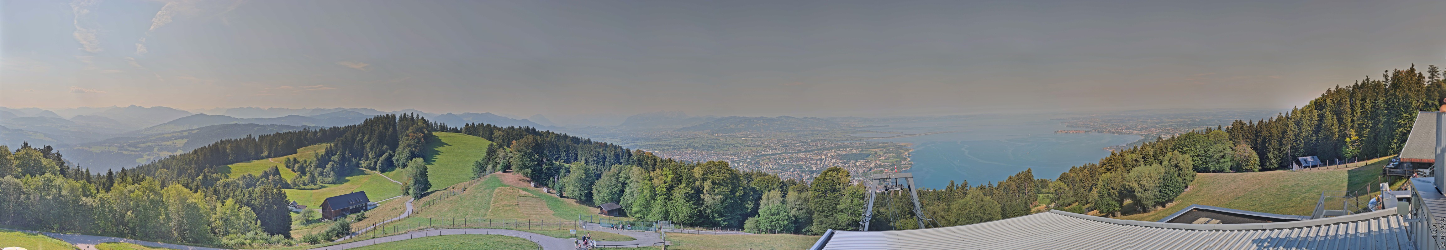 Archiv Foto Webcam Bregenz: Bergstation Pfänderbahn