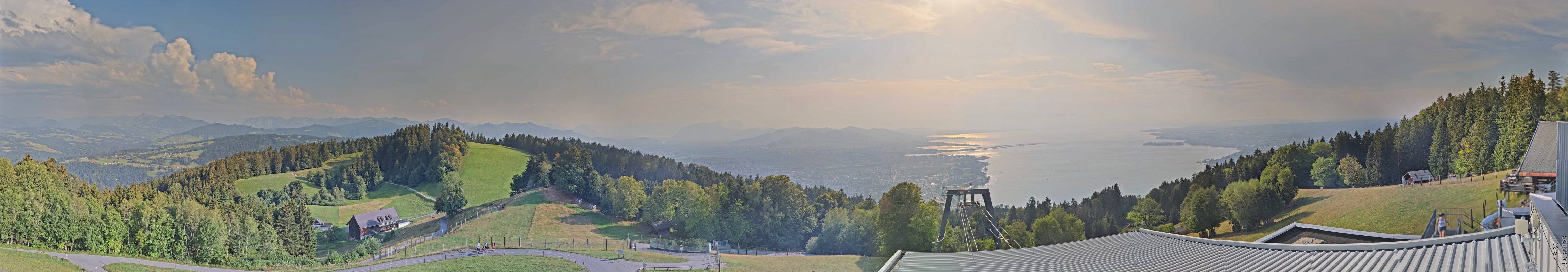 Archiv Foto Webcam Bregenz: Bergstation Pfänderbahn