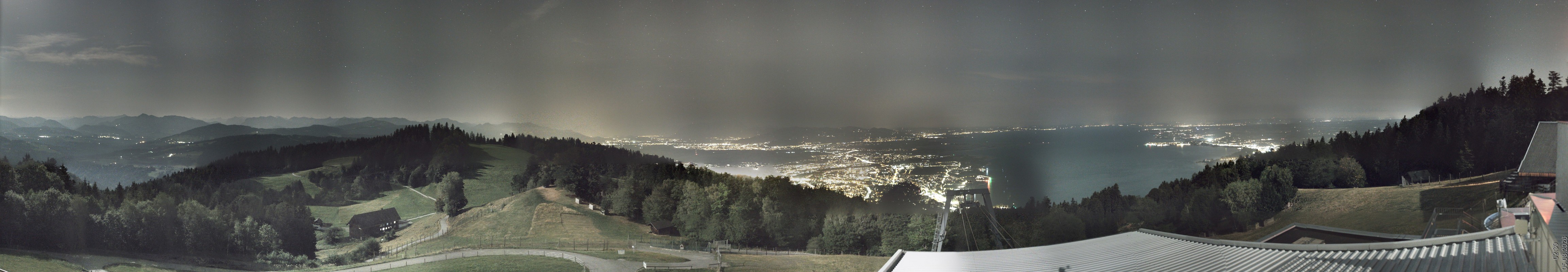 Archiv Foto Webcam Bregenz: Bergstation Pfänderbahn