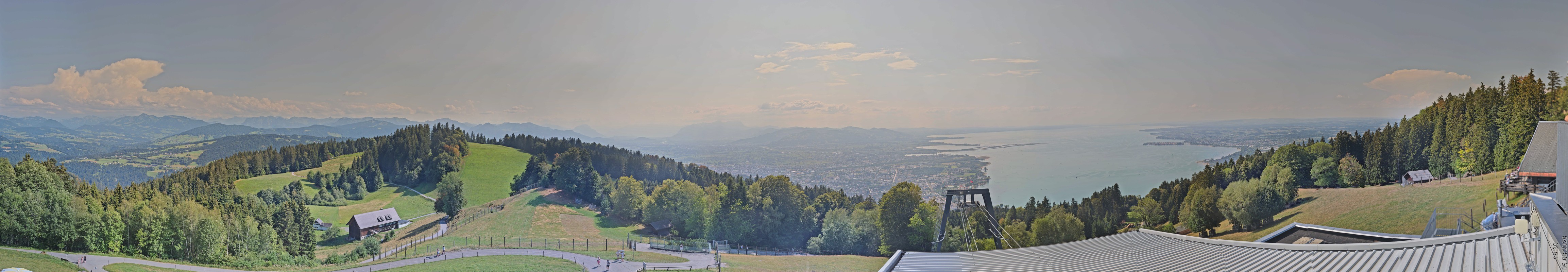 Archiv Foto Webcam Bregenz: Bergstation Pfänderbahn