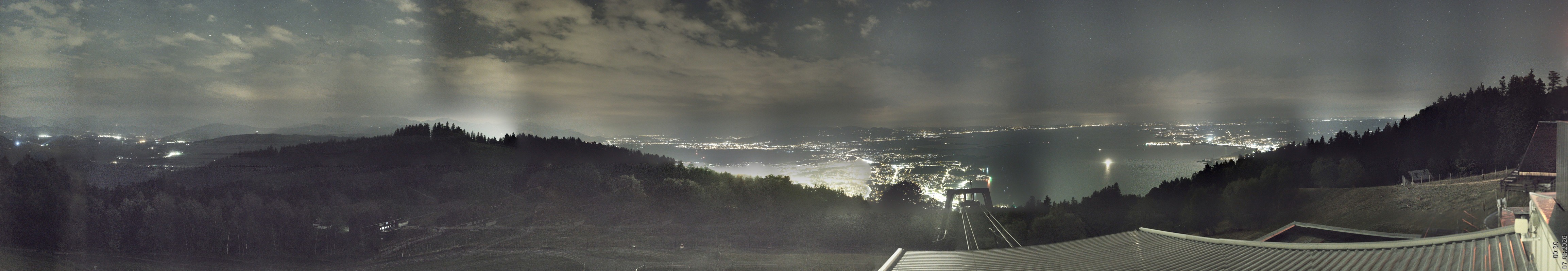 Archiv Foto Webcam Bregenz: Bergstation Pfänderbahn