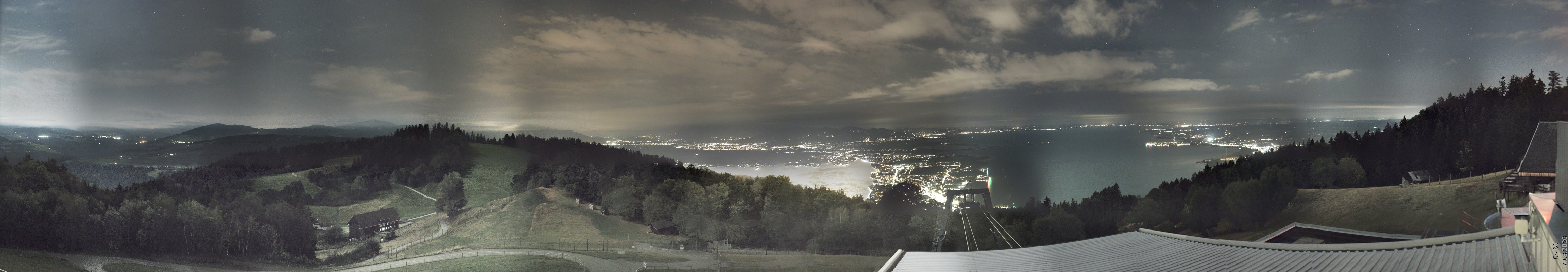 Archiv Foto Webcam Bregenz: Bergstation Pfänderbahn