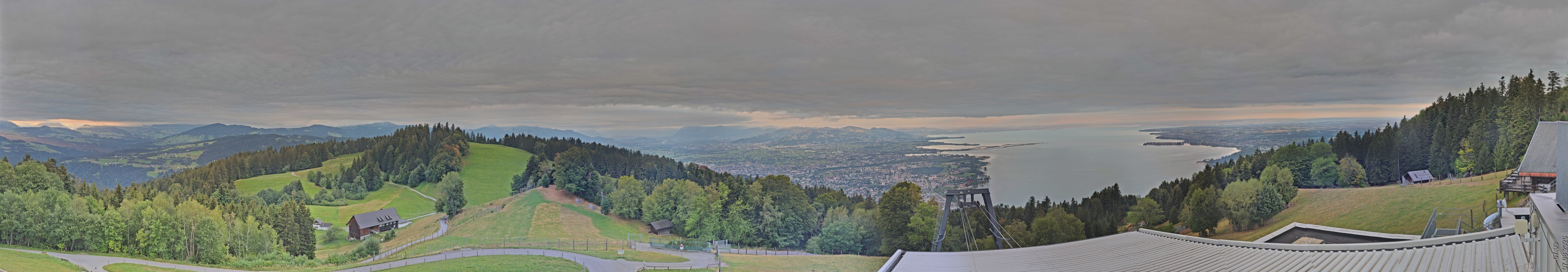 Archiv Foto Webcam Bregenz: Bergstation Pfänderbahn