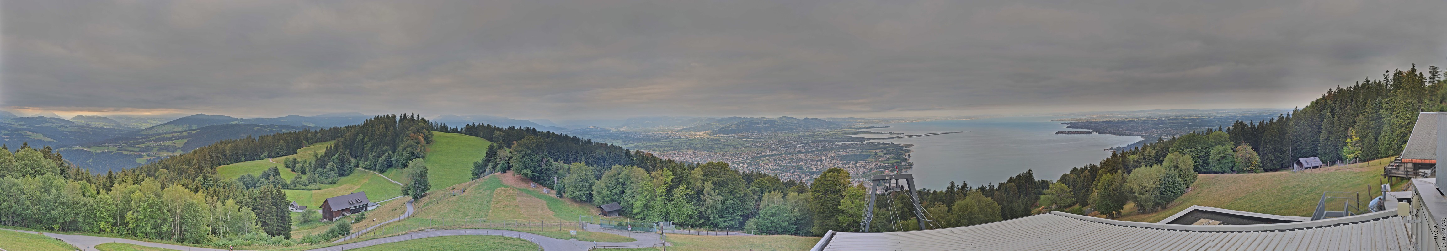 Archiv Foto Webcam Bregenz: Bergstation Pfänderbahn
