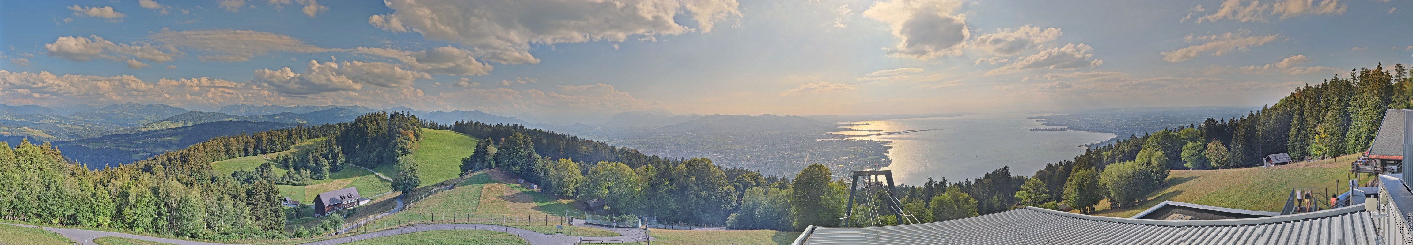 Archiv Foto Webcam Bregenz: Bergstation Pfänderbahn