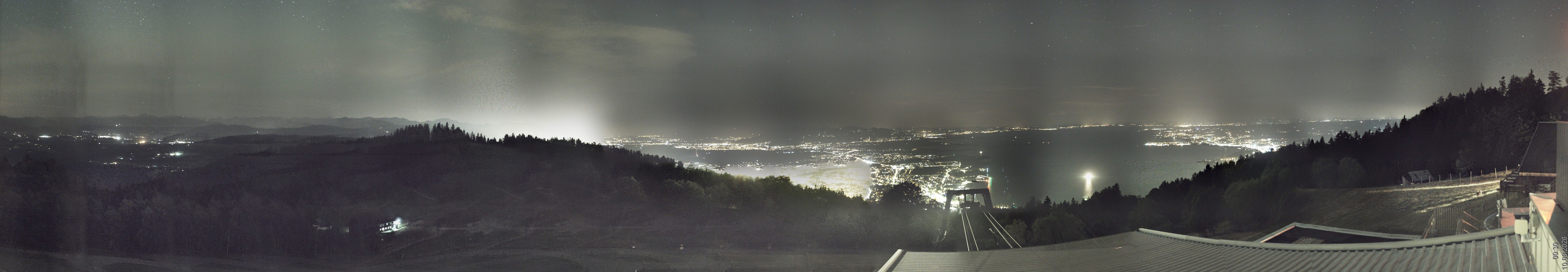 Archiv Foto Webcam Bregenz: Bergstation Pfänderbahn