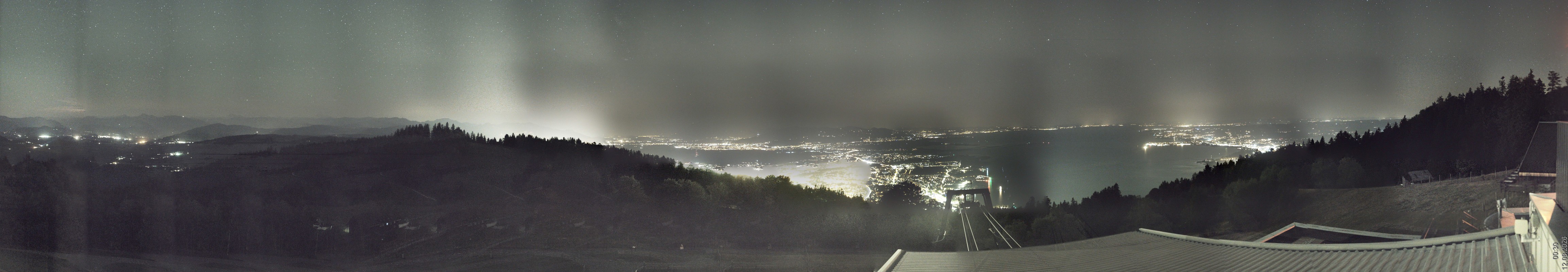 Archiv Foto Webcam Bregenz: Bergstation Pfänderbahn