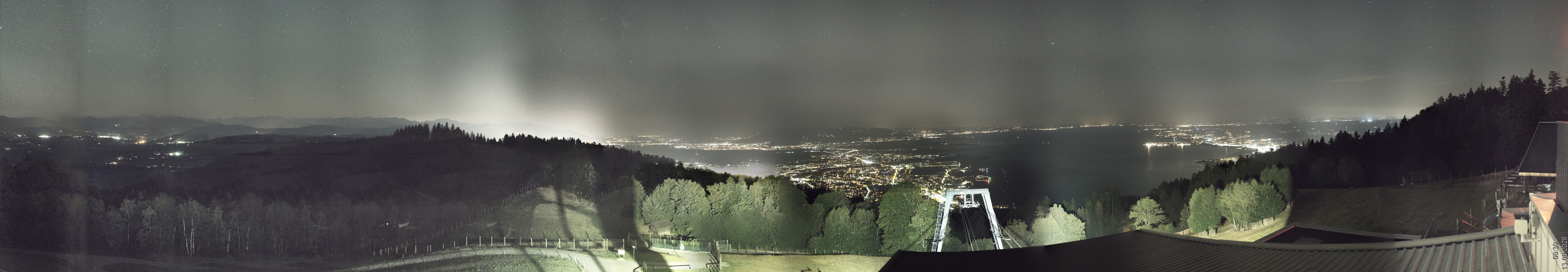 Archiv Foto Webcam Bregenz: Bergstation Pfänderbahn