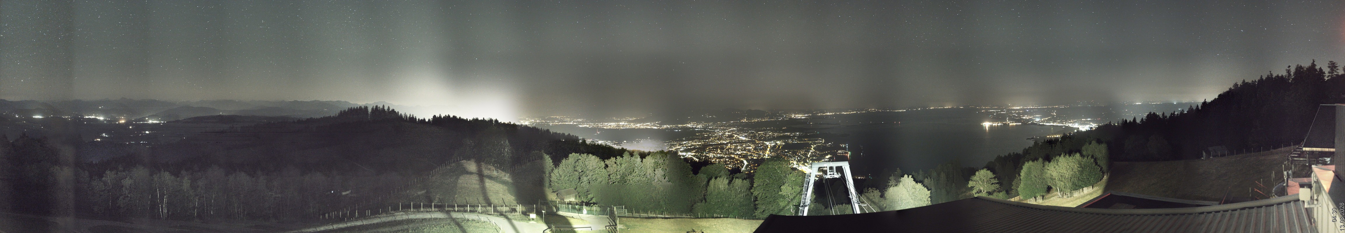 Archiv Foto Webcam Bregenz: Bergstation Pfänderbahn