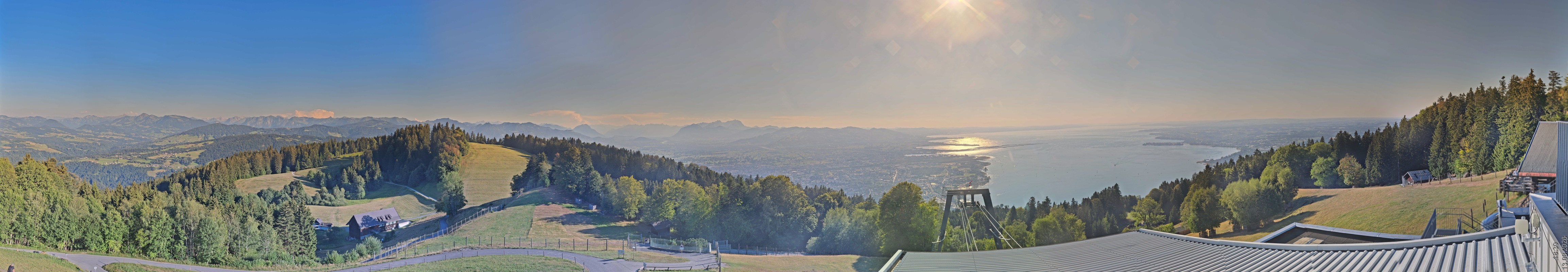 Archiv Foto Webcam Bregenz: Bergstation Pfänderbahn