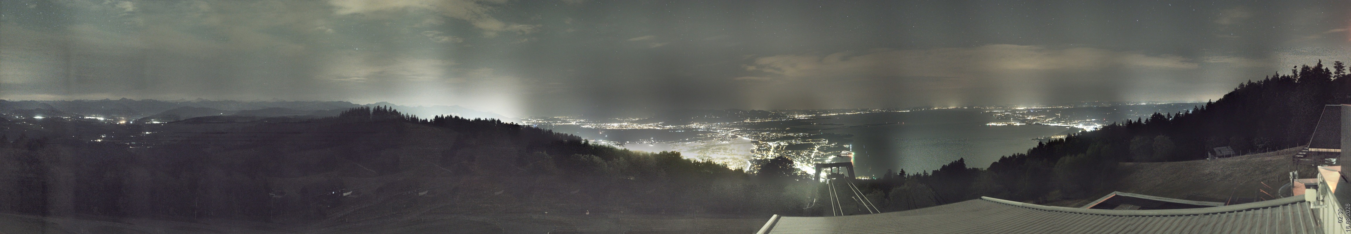 Archiv Foto Webcam Bregenz: Bergstation Pfänderbahn
