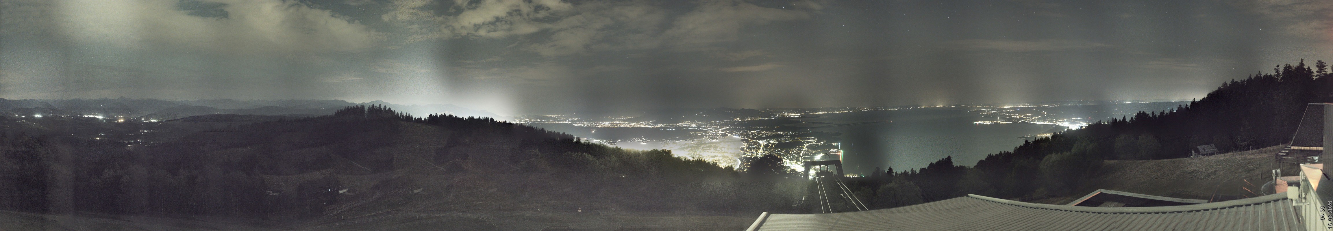 Archiv Foto Webcam Bregenz: Bergstation Pfänderbahn