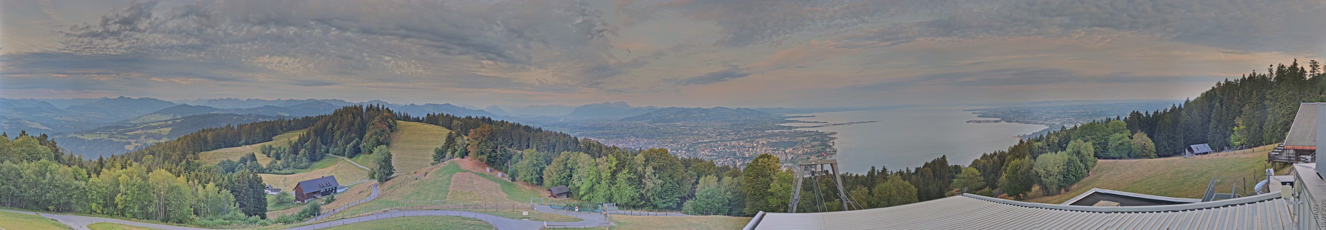 Archiv Foto Webcam Bregenz: Bergstation Pfänderbahn