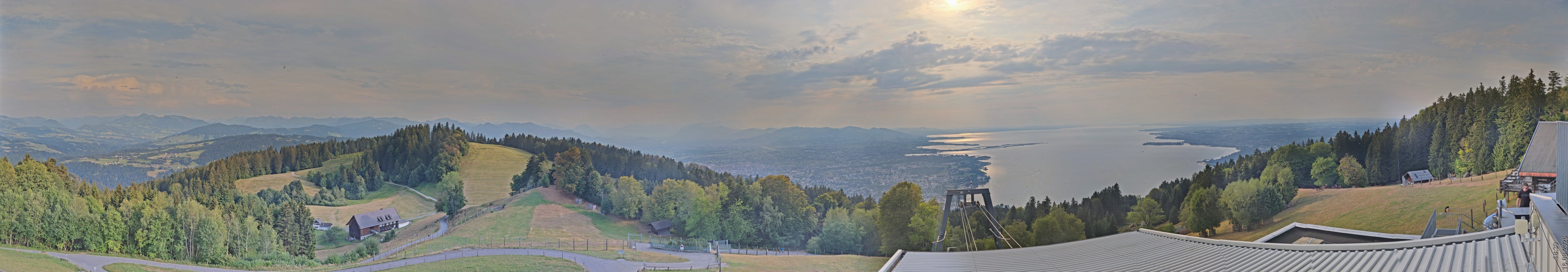 Archiv Foto Webcam Bregenz: Bergstation Pfänderbahn