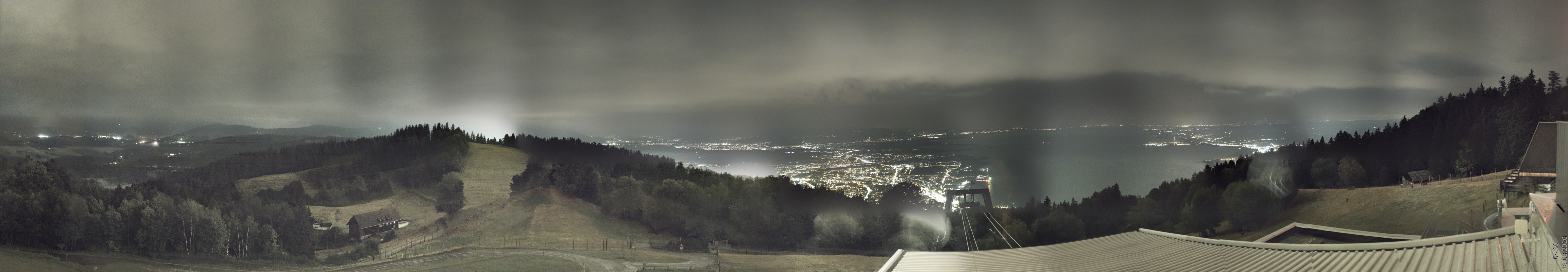 Archiv Foto Webcam Bregenz: Bergstation Pfänderbahn