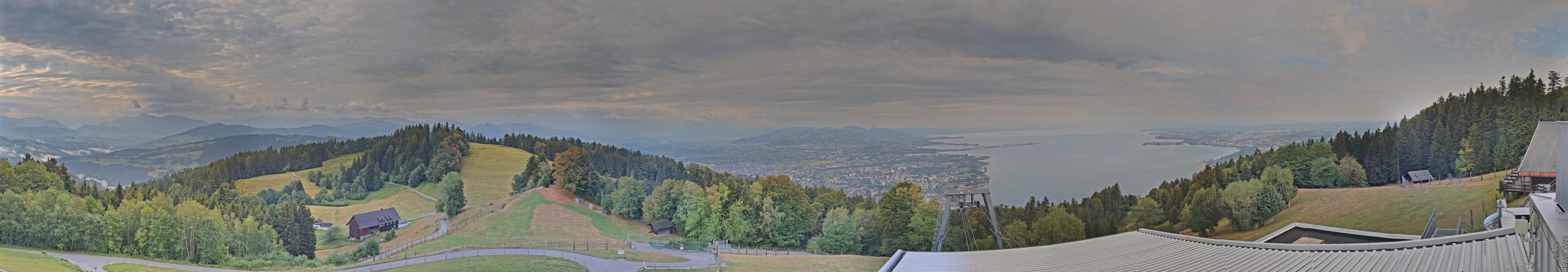Archiv Foto Webcam Bregenz: Bergstation Pfänderbahn