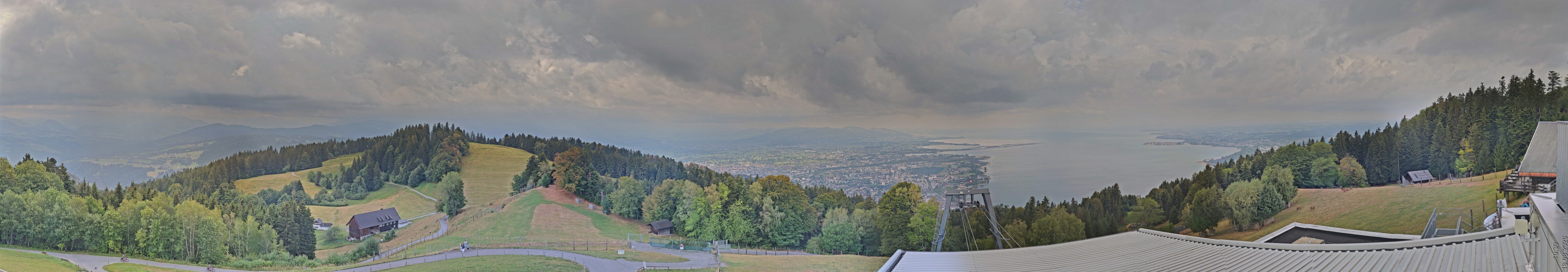 Archiv Foto Webcam Bregenz: Bergstation Pfänderbahn