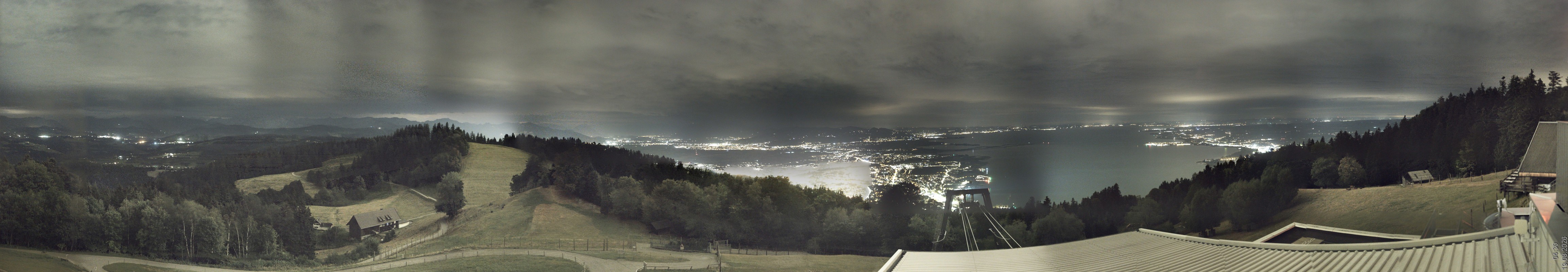 Archiv Foto Webcam Bregenz: Bergstation Pfänderbahn