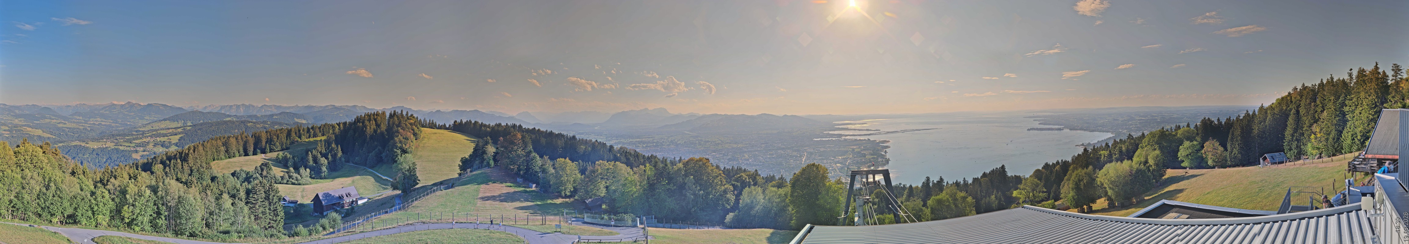 Archiv Foto Webcam Bregenz: Bergstation Pfänderbahn