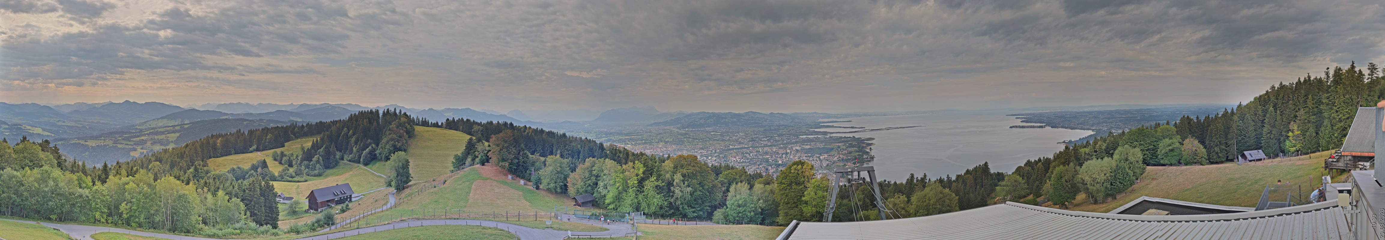 Archiv Foto Webcam Bregenz: Bergstation Pfänderbahn