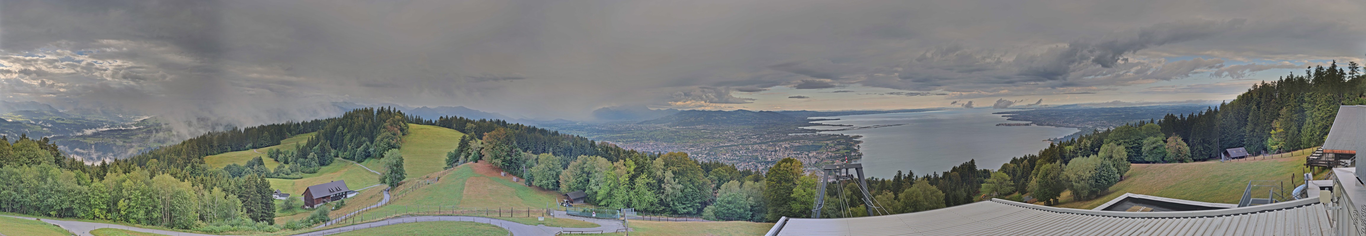 Archiv Foto Webcam Bregenz: Bergstation Pfänderbahn