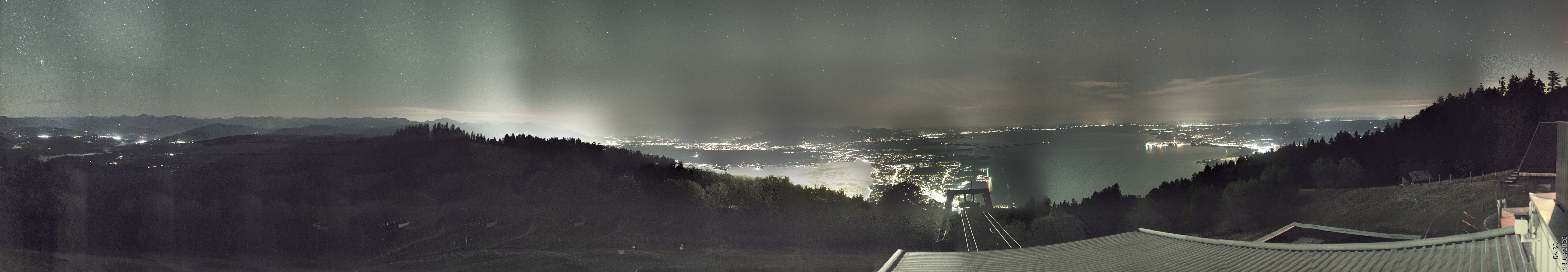 Archived image Webcam Top Station Pfänderbahn