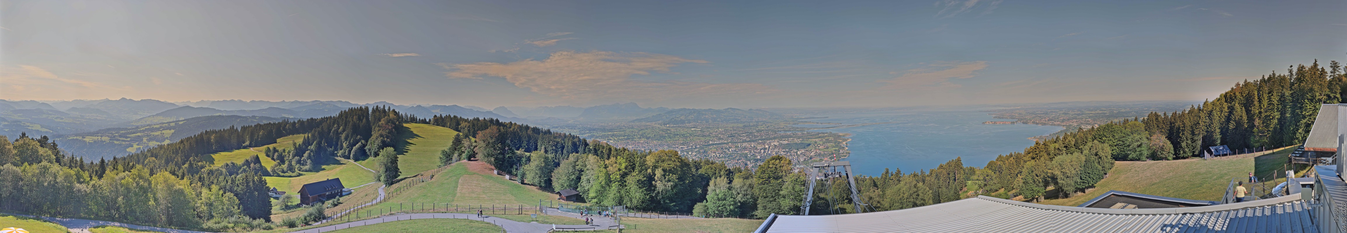 Archived image Webcam Top Station Pfänderbahn