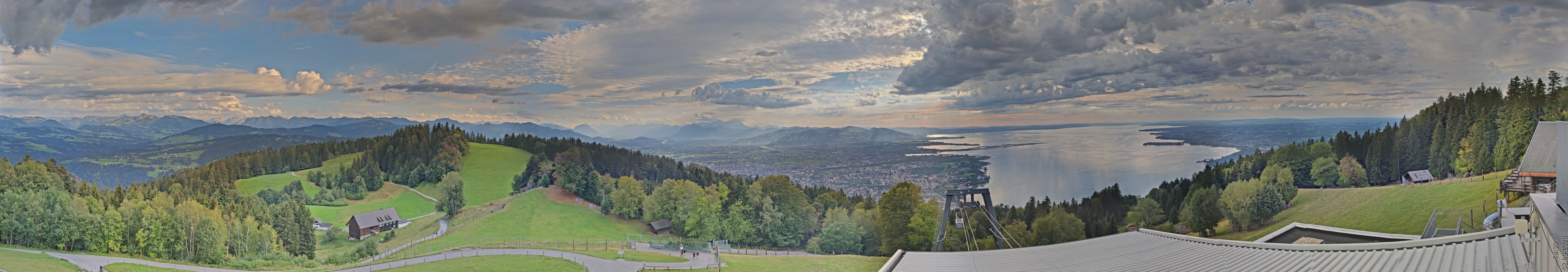Archiv Foto Webcam Bregenz: Bergstation Pfänderbahn