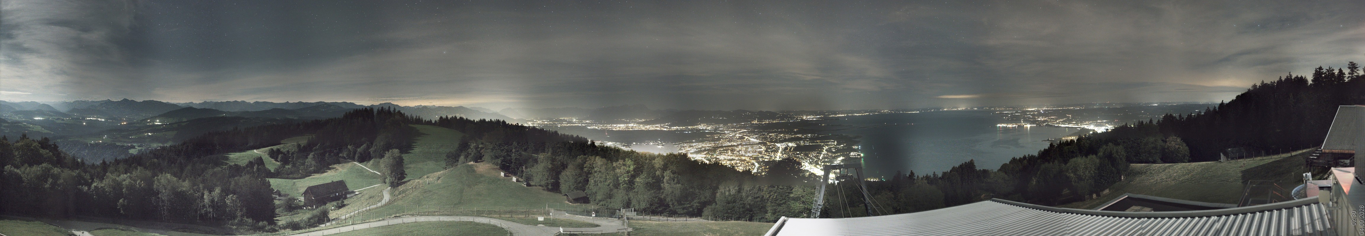 Archiv Foto Webcam Bregenz: Bergstation Pfänderbahn