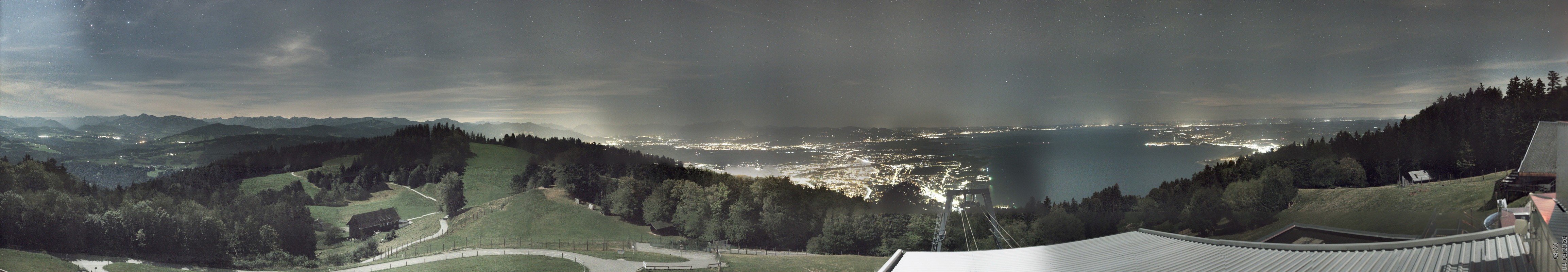 Archived image Webcam Top Station Pfänderbahn