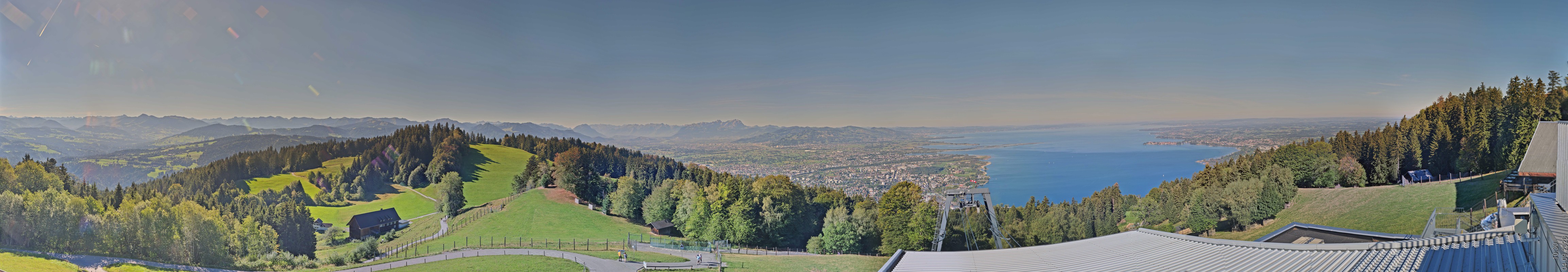 Archived image Webcam Top Station Pfänderbahn