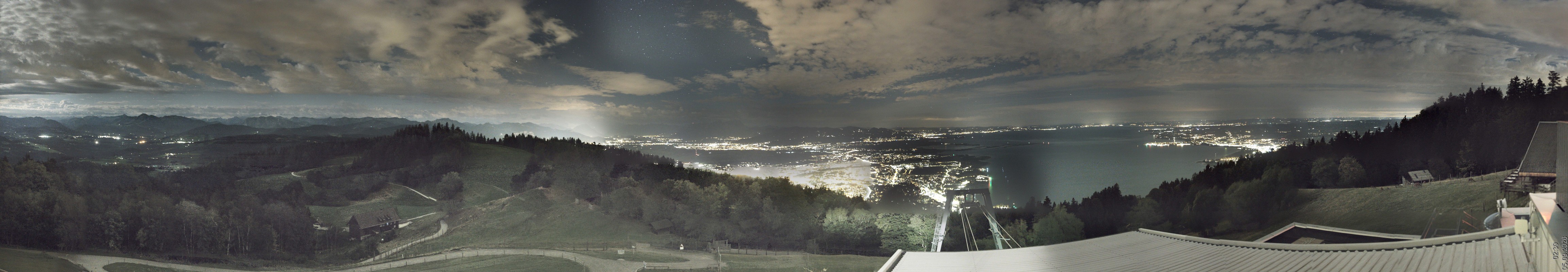 Archiv Foto Webcam Bregenz: Bergstation Pfänderbahn