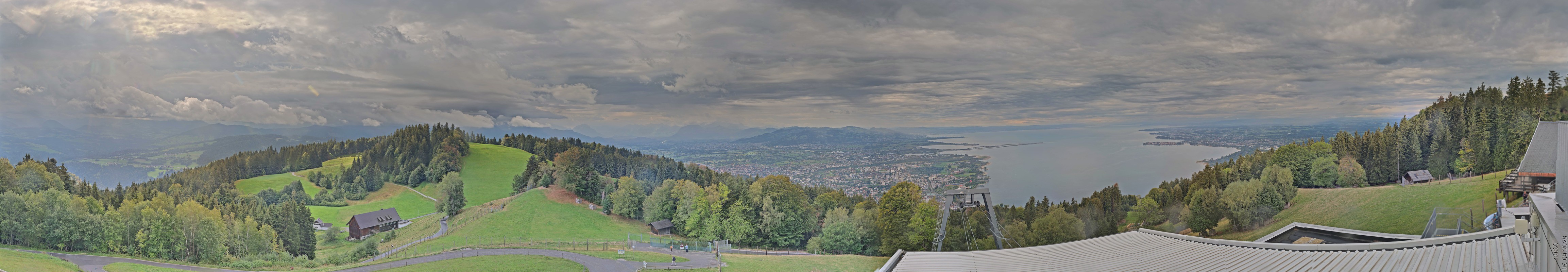 Archiv Foto Webcam Bregenz: Bergstation Pfänderbahn